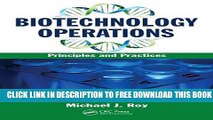 Collection Book Biotechnology Operations: Principles and Practices