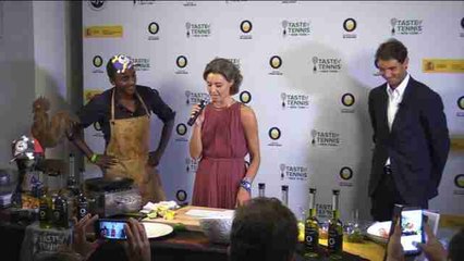 El "chef" Rafael Nadal promociona el aceite de oliva en Nueva York