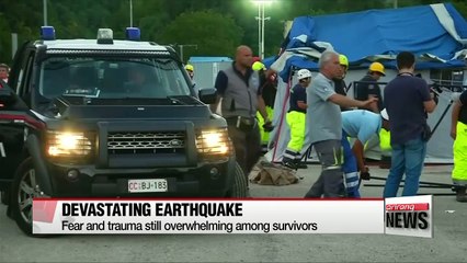 Central Italy hit by devastating quake killing hundreds, rescue efforts ongoing