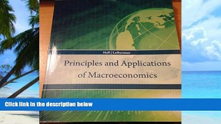Big Deals  Principles and Applications of Macroeconomics  Free Full Read Most Wanted