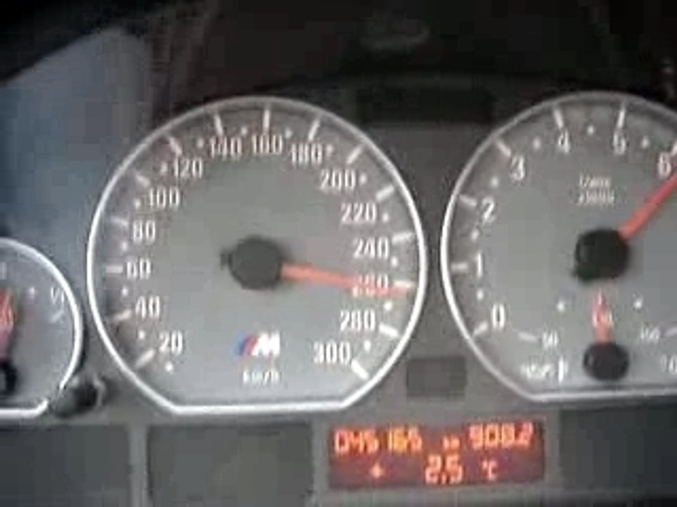 M3 e46 270kmh