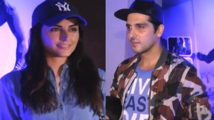 Mandana Karimi And Zayed Khan Attends Mechanic Resurrection Screening!
