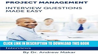 [PDF] Project Management Interview Questions Made Easy: For Successful Project Management