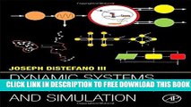 New Book Dynamic Systems Biology Modeling and Simulation