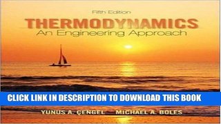 New Book Thermodynamics: An Engineering Approach w/ Student Resources DVD