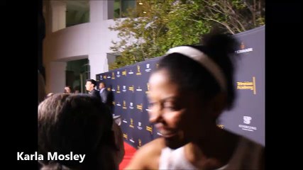 Karla Mosley of The Bold and the Beautiful at 2016 Emmys Daytime Celebration Reception