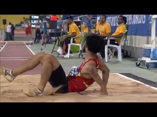 Men's triple jump T47 | final |  2015 IPC Athletics World Championships Doha
