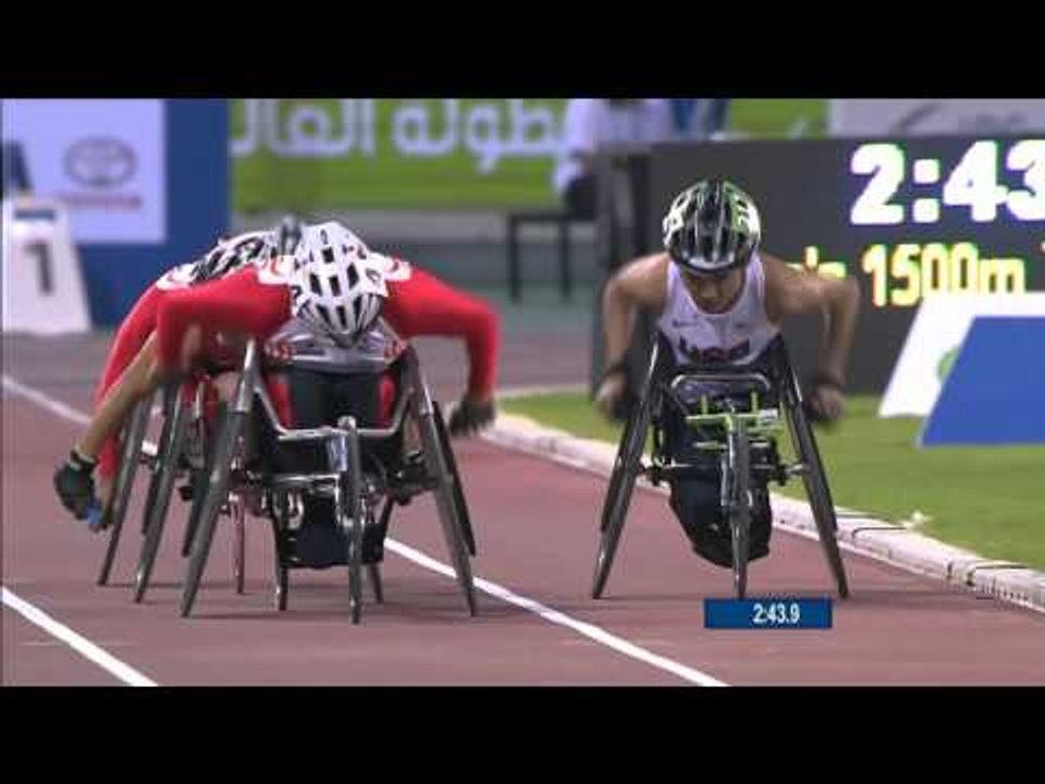 Men's 1,500m T52 | final |  2015 IPC Athletics World Championships Doha