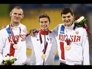 Men's 800m T36 | Victory Ceremony |  2015 IPC Athletics World Championships Doha