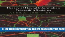 New Book Theory of Neural Information Processing Systems