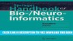 Collection Book Springer Handbook of Bio-/Neuro-Informatics