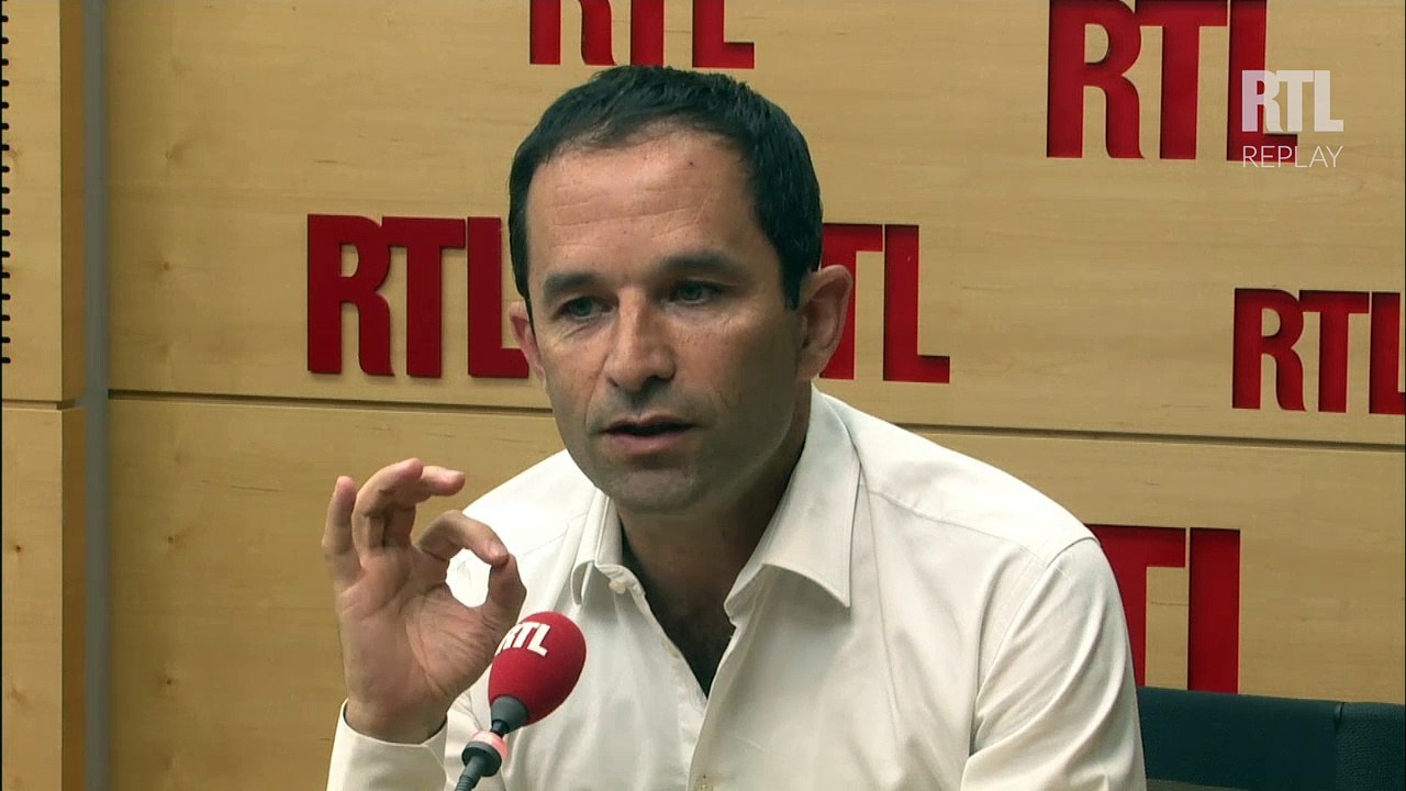 Benoît Hamon était l'invité de RTL le 26 août 2016