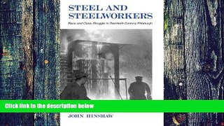 Big Deals  Steel and Steelworkers: Race and Class Struggle in Twentieth-Century Pittsburgh (Suny