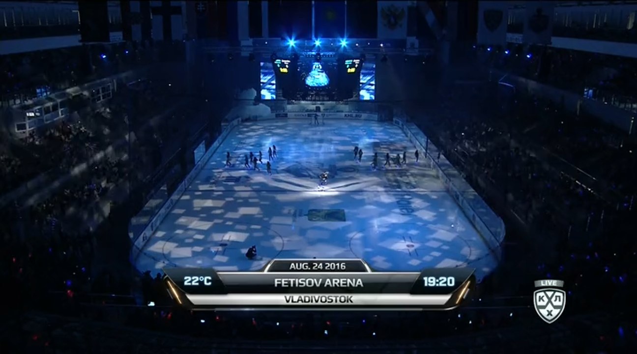 KHL - Admiral Vladivostok vs. Dynamo Moscow 24.08.2016