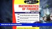 Big Deals  Schaum s Outline of  Mathematics of Finance  Best Seller Books Most Wanted