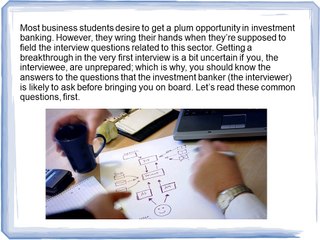 Steps to Clearing Investment Banking Interviews through iBanking Training