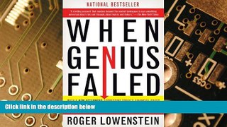 Big Deals  When Genius Failed: The Rise and Fall of Long-Term Capital Management  Free Full Read