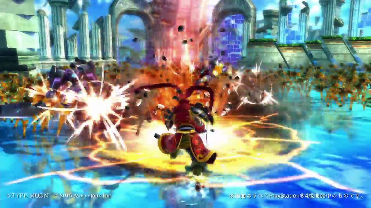 Fate/Extella Lu Bu Fengxian Gameplay