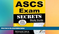 FREE DOWNLOAD  ASCS Exam Secrets Study Guide: ASCS Test Review for the Air Systems Cleaning