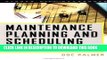 New Book Maintenance Planning and Scheduling Handbook