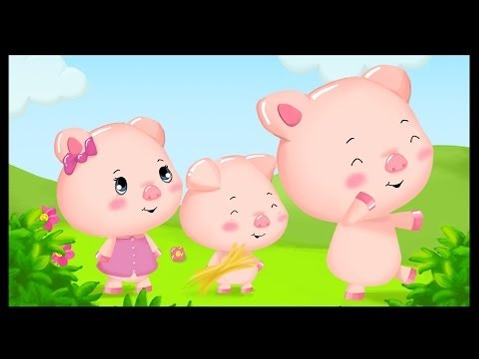 Les trois petits cochons - Conte dessin animé pour enfants - Titounis