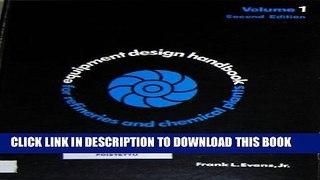 Collection Book Equipment Design Handbook for Refineries and Chemical Plants