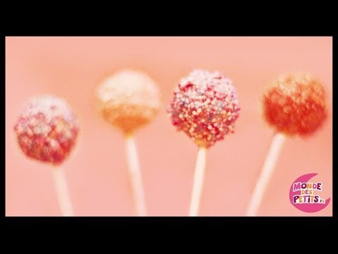La recette des cake pops - sucette en gateau, en bonbons et chocolat ! :p