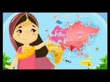 Apprendre les pays du monde et leurs drapeaux aux enfants