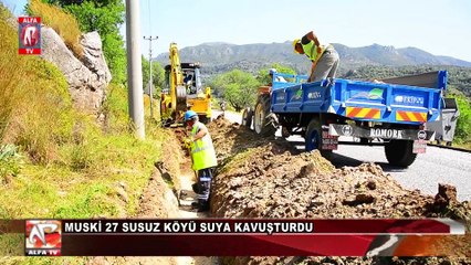 MUSKİ 27 Susuz Köyü Suya Kavuşturdu
