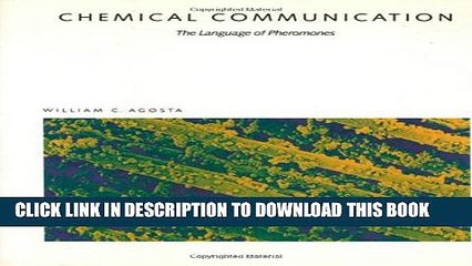 [PDF] Chemical Communication: The Language of Pheromones Popular Colection