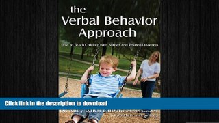 READ  The Verbal Behavior Approach: How to Teach Children with Autism and Related Disorders  BOOK