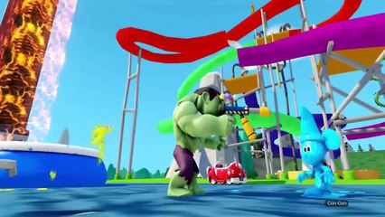 Người Khổng Lồ Hulk Cưỡi Khủng Long - Người Nhện Cưỡi Khủng Long 2016