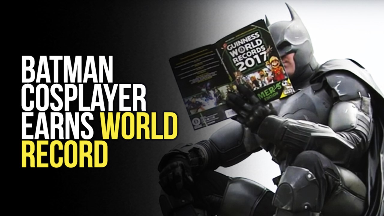 Batman Cosplayer Sets World Record