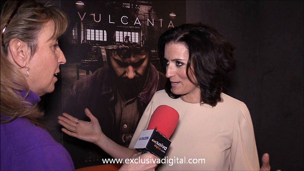 Silvia Abril protagoniza la pelicula Vulcania....y no se rie