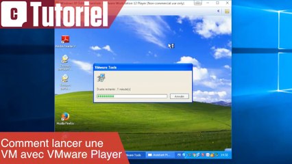 Tuto VMware Player: comment démarrer une image virtuelle