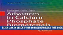 Collection Book Advances in Calcium Phosphate Biomaterials (Springer Series in Biomaterials