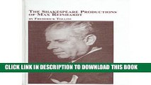 Collection Book The Shakespeare Productions Of Max Reinhardt (Studies in Theatre Arts)