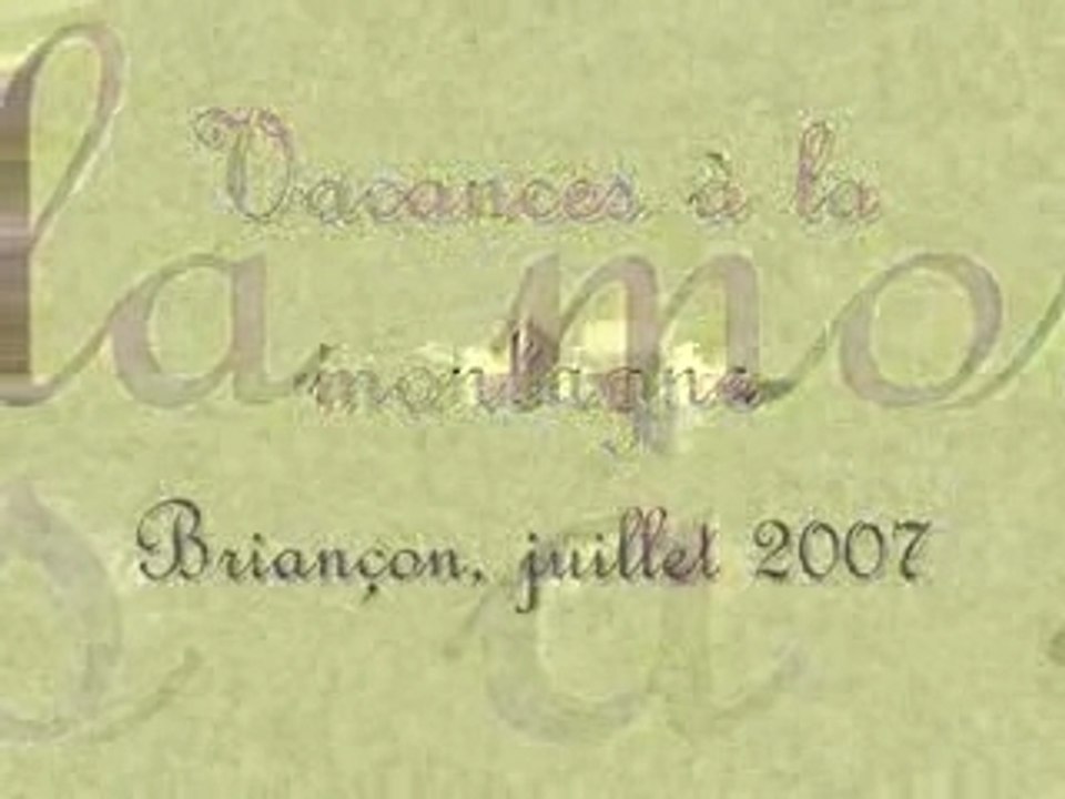 Vacances à la montagne