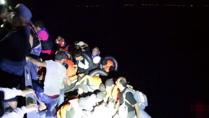 GREEK COAST GUARD OFFICER BEAT REFUGEE