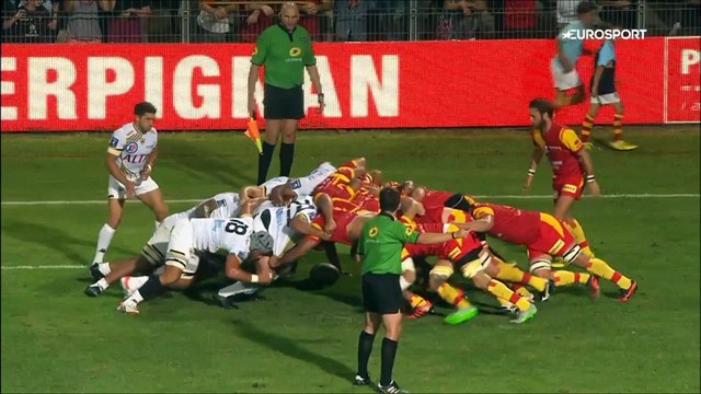 SITE OFFICIEL STADE MONTOIS RUGBY - USAP vs SMR - ESSAI 1 M. JAMES