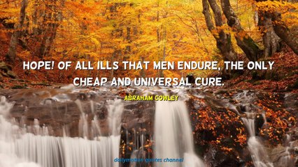 Abraham Cowley Quotes