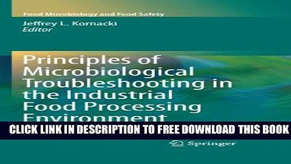 New Book Principles of Microbiological Troubleshooting in the Industrial Food Processing