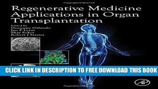 Collection Book Regenerative Medicine Applications in Organ Transplantation