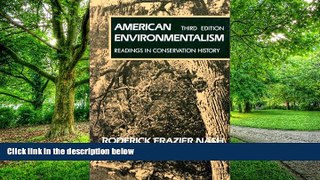 Big Deals  American Environmentalism: Readings In Conservation History  Best Seller Books Best