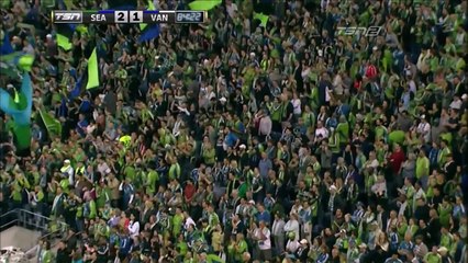 Vancouver Whitecaps FC at Seattle Sounders FC - Eric Hassli 2-2 Goal - 2011.06.11 - HD