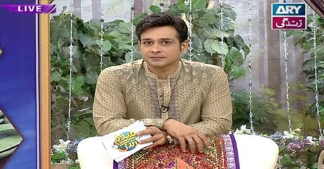 Salam Zindagi With Faisal Qureshi on Ary Zindagi in High Quality 26th August 2016