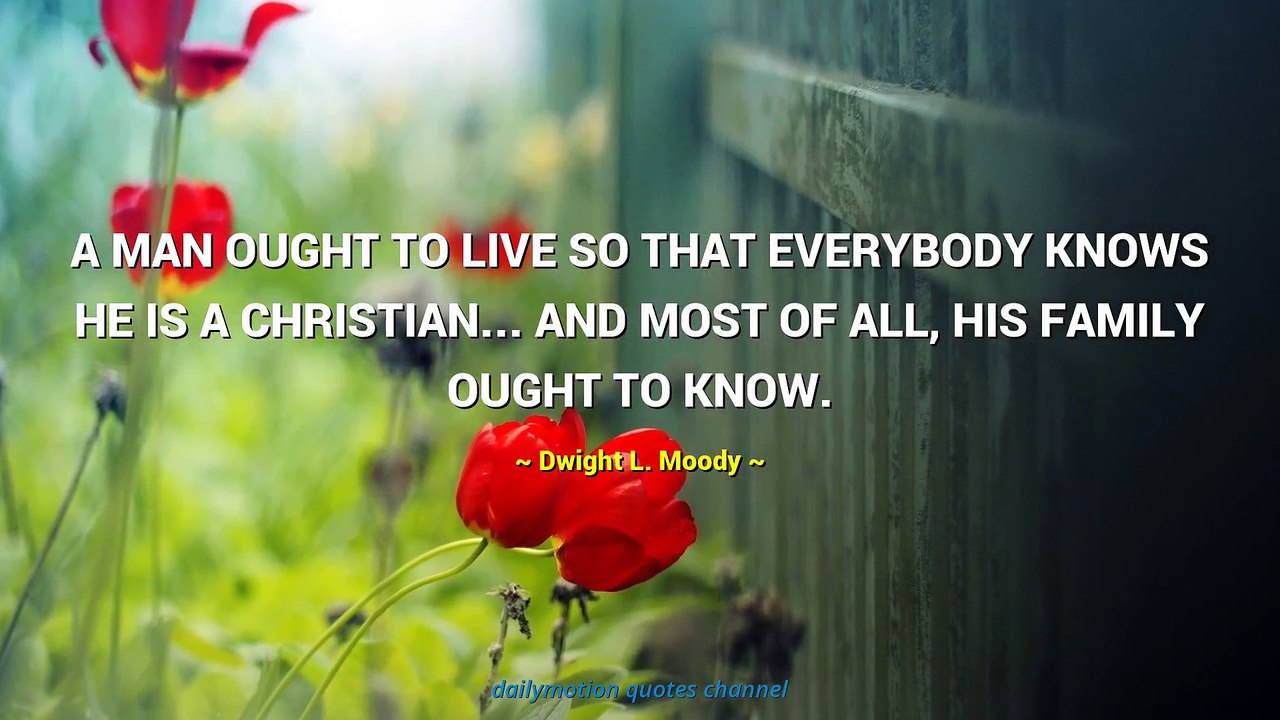 Dwight L. Moody Quotes #1