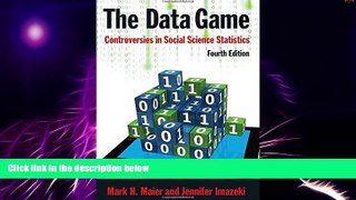 Big Deals  The Data Game: Controversies in Social Science Statistics  Best Seller Books Most Wanted