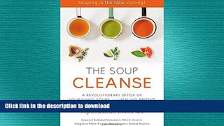 FAVORITE BOOK  THE SOUP CLEANSE: A Revolutionary Detox of Nourishing Soups and Healing Broths