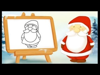 Apprendre à dessiner le Père Noël